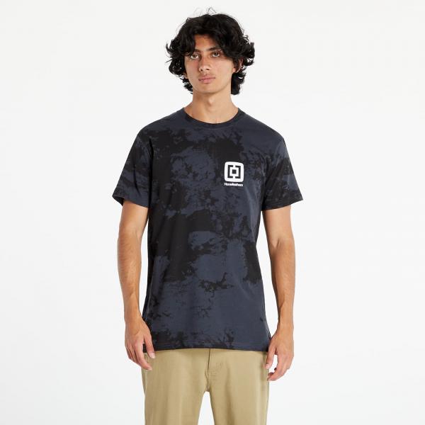 Horsefeathers Mini Logo T-Shirt Gray Tie Dye