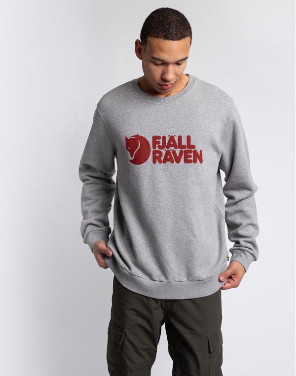 Fjällräven Fjällräven Logo Sweater M 020-999 Grey-Melange S