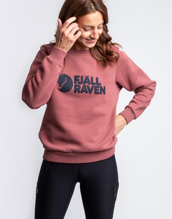 Fjällräven Fjällräven Logo Sweater W 410 Mesa Purple XS