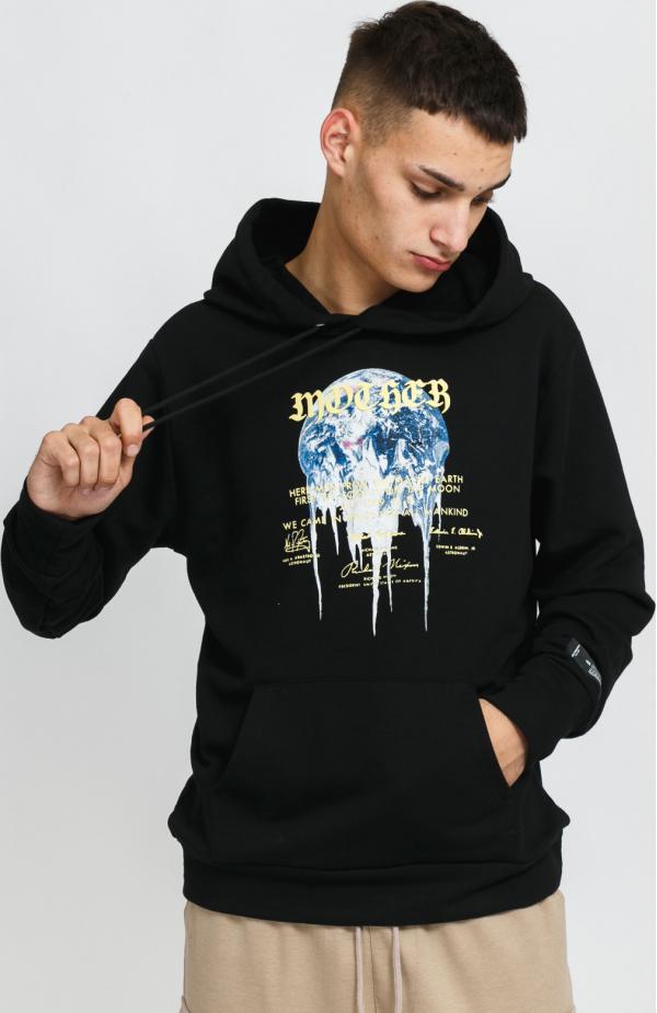 Sixth June Regular Fit Hoodie other Earth černá