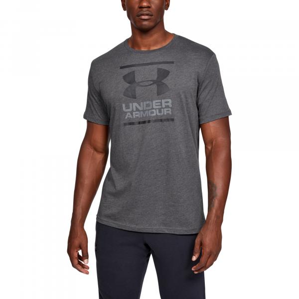 Under Armour Gl Foundation SS T Charcoal Medium Heather/ Graphite/ Black