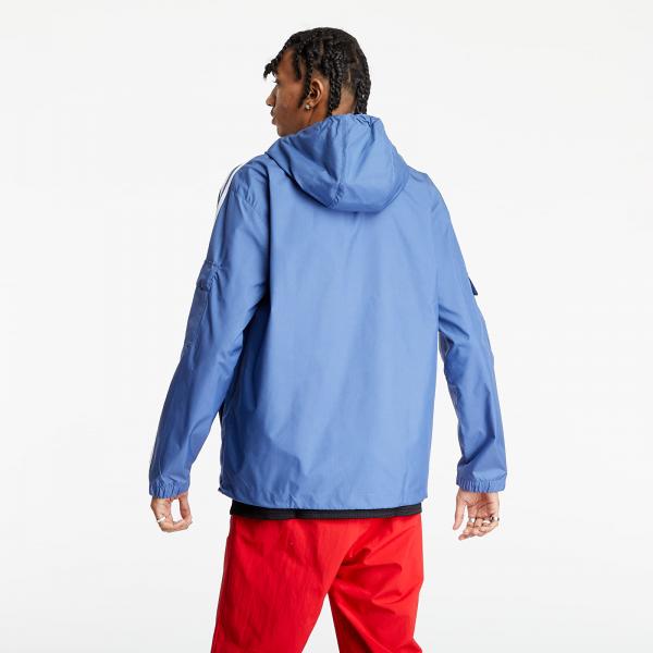 adidas Originals Adicolor Classics 3-Stripes Full-Zip Windbreaker Crew Blue