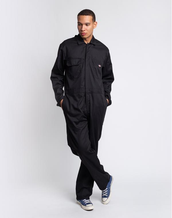 Dickies Haughton LS M Black S