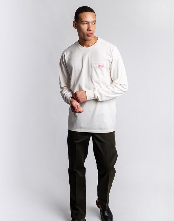 Dickies Storden LS Tee Ecru S