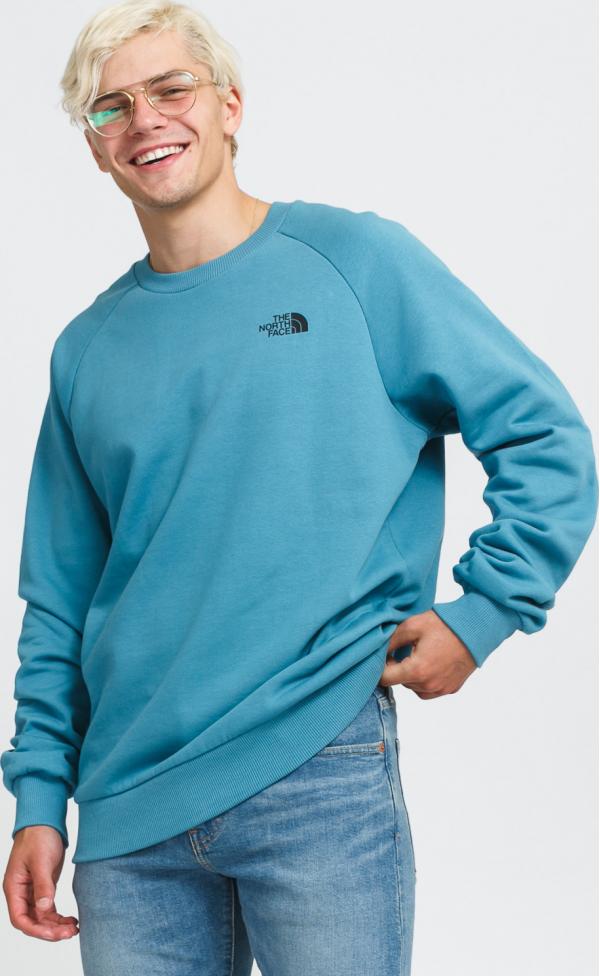 The North Face M Raglan Red Box Crew New modrá