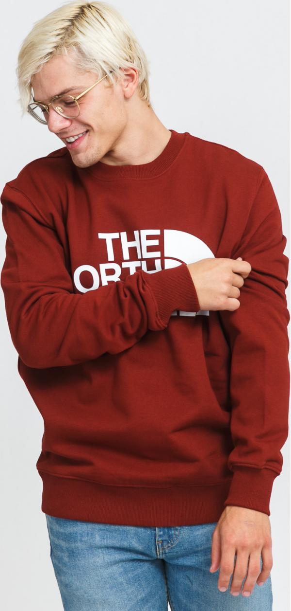The North Face M Standard Crew vínová