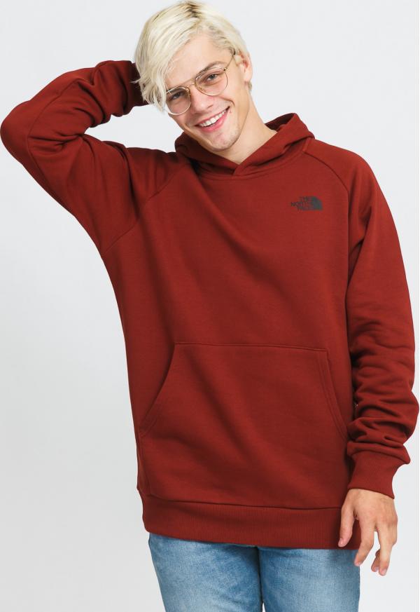 The North Face  Raglan Red Box Hoodie vínová