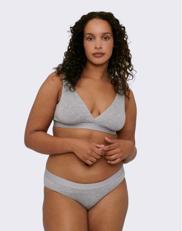 Organic Basics TENCEL™ Lite Briefs 2-pack Grey Melange XS