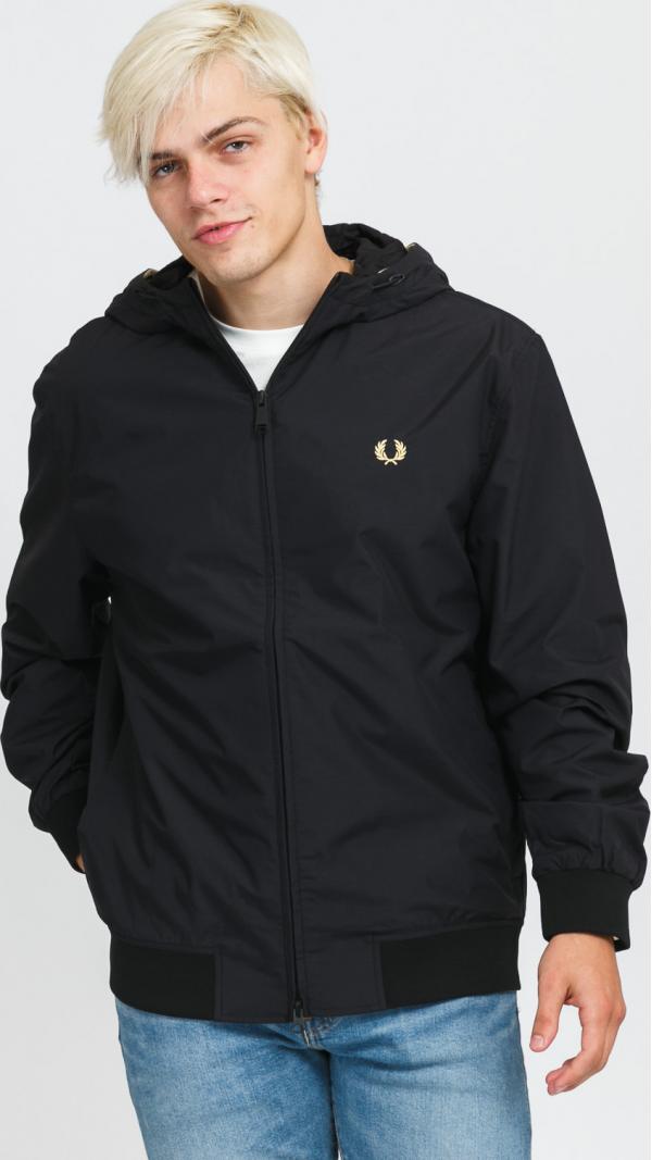 FRED PERRY Hooded Brentham Jacket černá