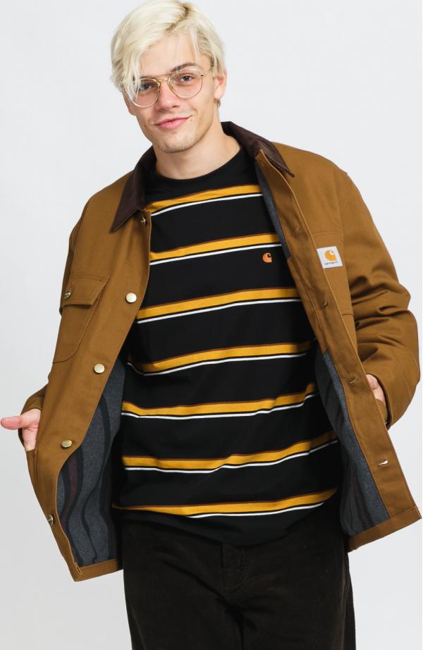 Carhartt WIP Michigan Coat hnědé