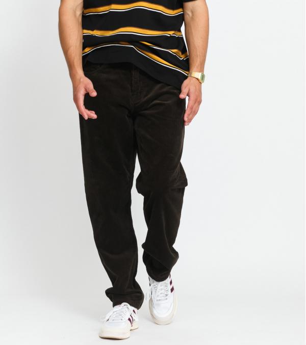 Carhartt WIP Newel Pant tmavě hnědé