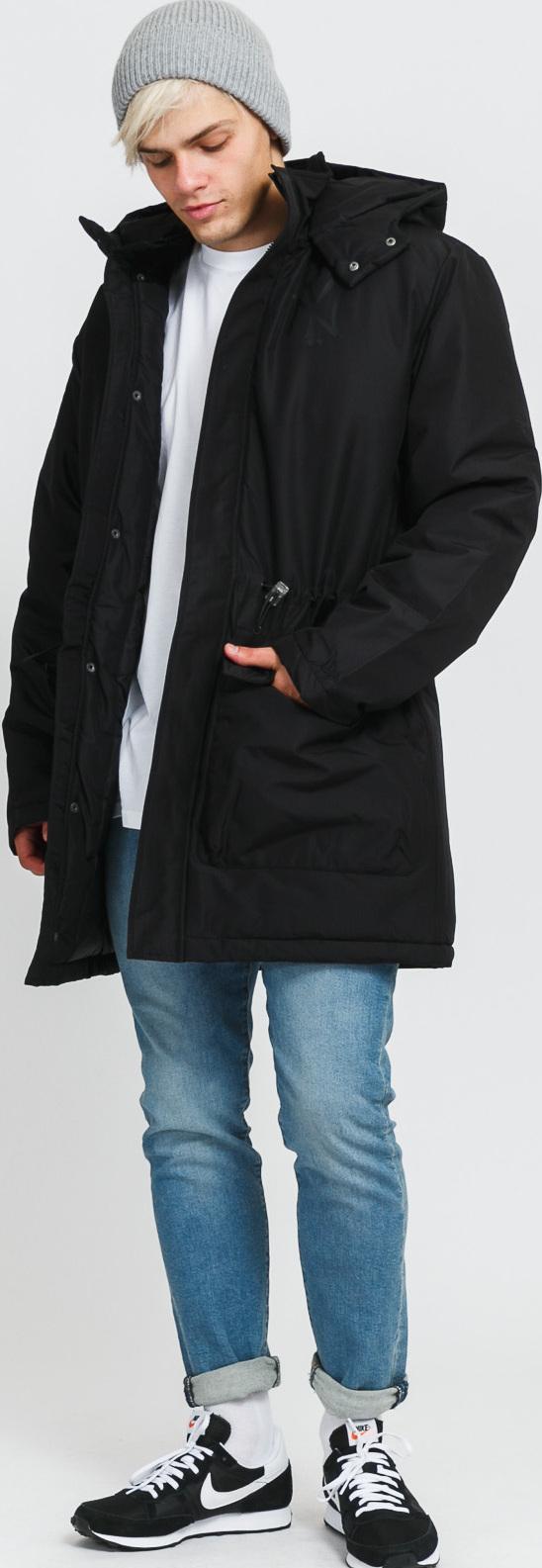 New Era MLB Team ogo Parka NY černá