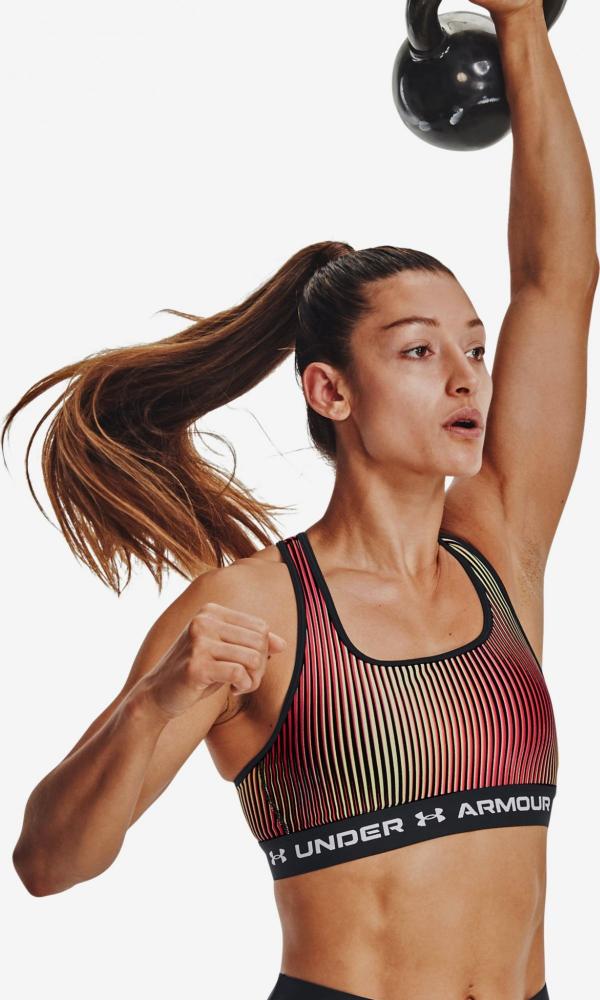 Crossback Mid Print Podprsenka Under Armour