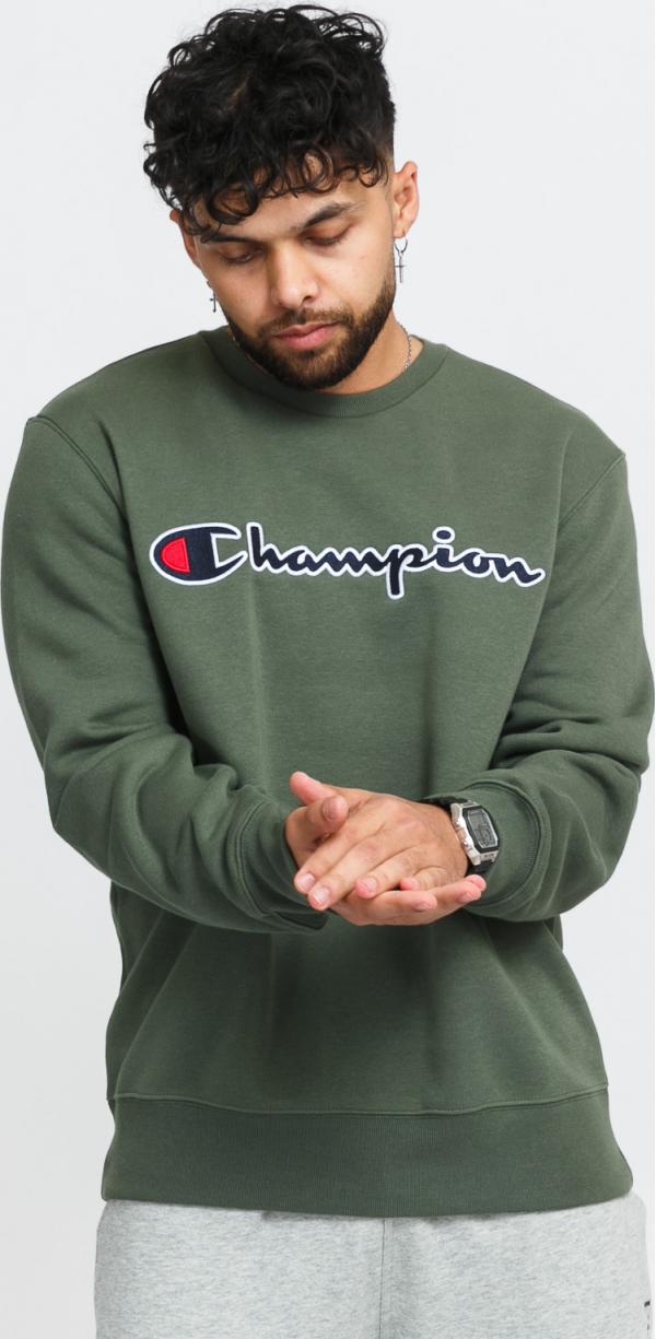 Champion Crewneck Sweatshirt zelená