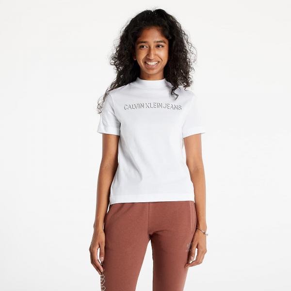 Calvin Klein Jeans Shadow Logo Tee Bright White