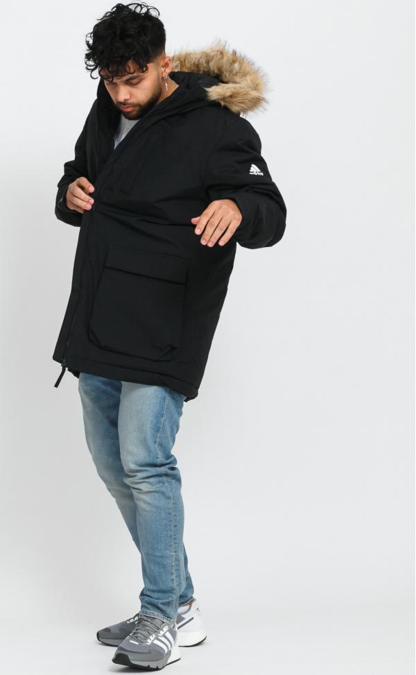 adidas Performance Hooded Parka černá