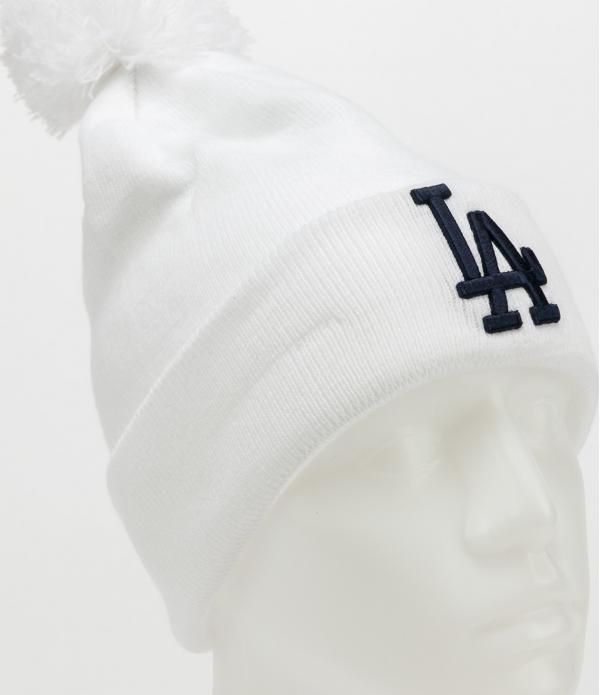 New Era WMNS Bobble Knit LA bílý