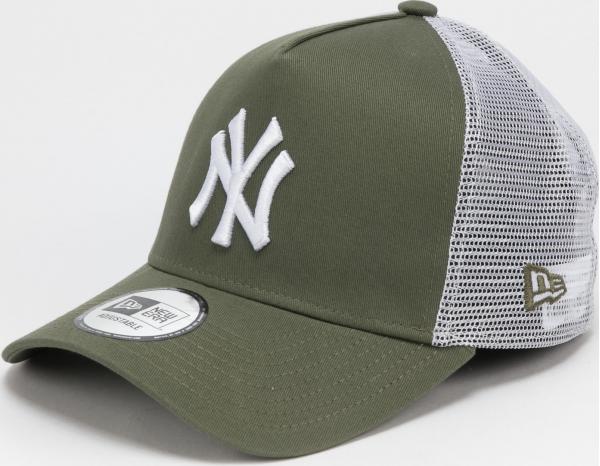 New Era 940 Af Trucker MLB League NY olivová / bílá