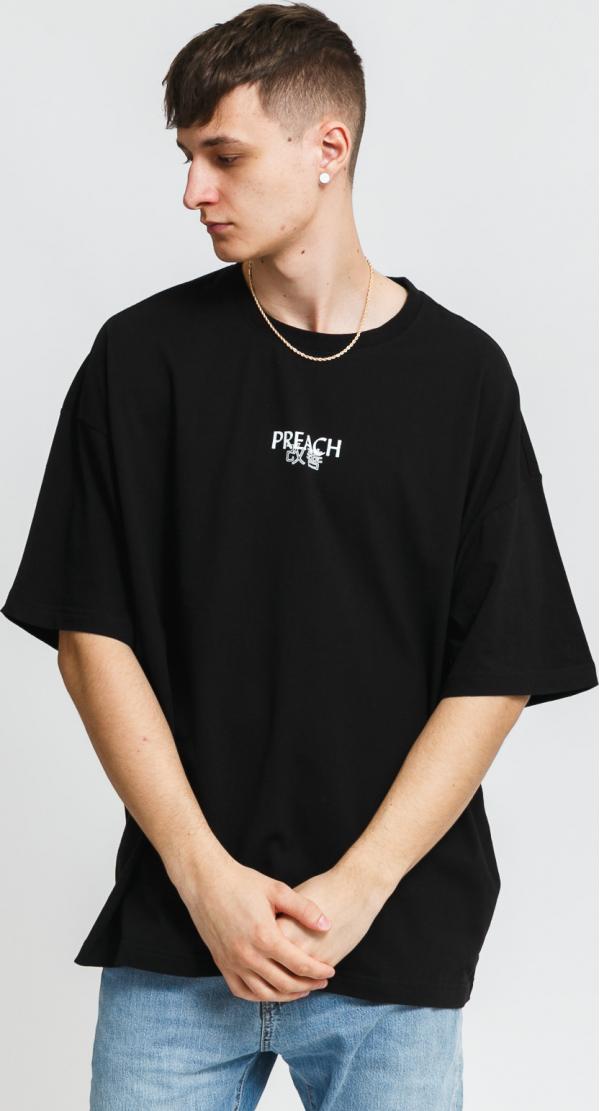 PREACH Japanese Logo Tee černé