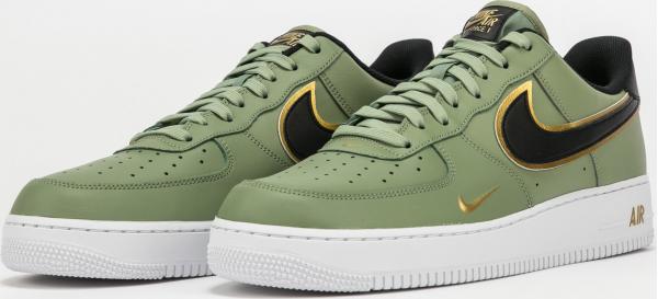 Nike Air Force 1 '07 LV8 oil green / black - metallic gold
