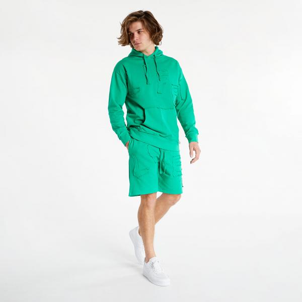 LIFE IS PORNO Illegal Hoodie Green