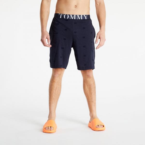 Tommy Hilfiger Ultra Soft Sleep Shorts Tonal Flocked Flag