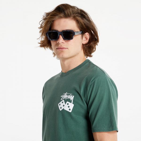 Stüssy Dice Pig. Dyed Tee Pine