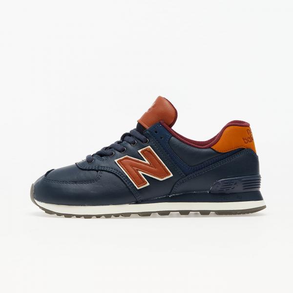 New Balance 574 Natural indigo/ Saddle Brown
