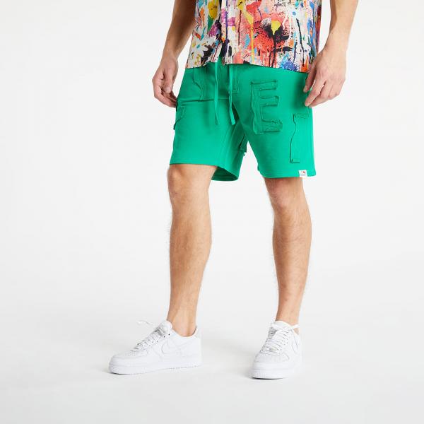 LIFE IS PORNO Illegal Shorts Green