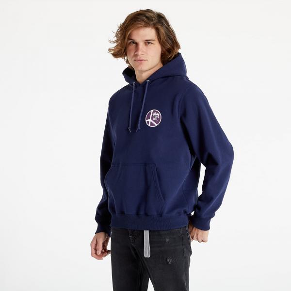 Stüssy Peace Dot Hood Navy