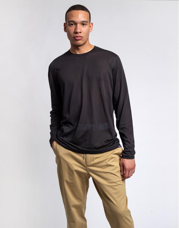 Patagonia M's L/S Cap Cool Trail Shirt Black S