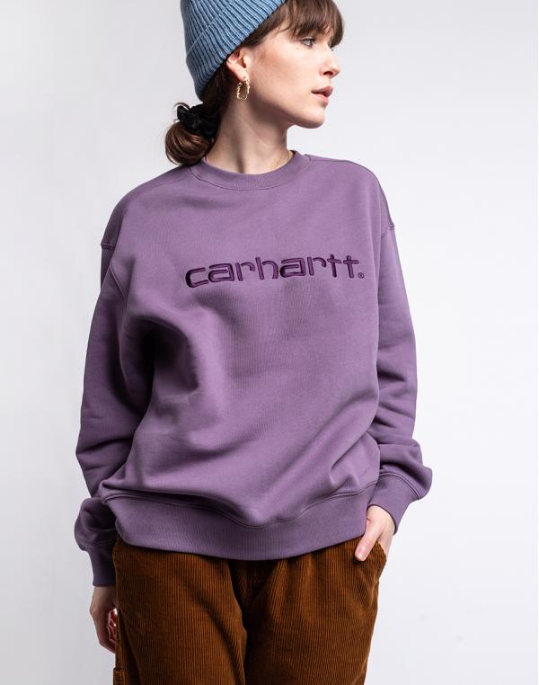 Carhartt WIP W' Carhartt Sweat Provence / Dark Iris L