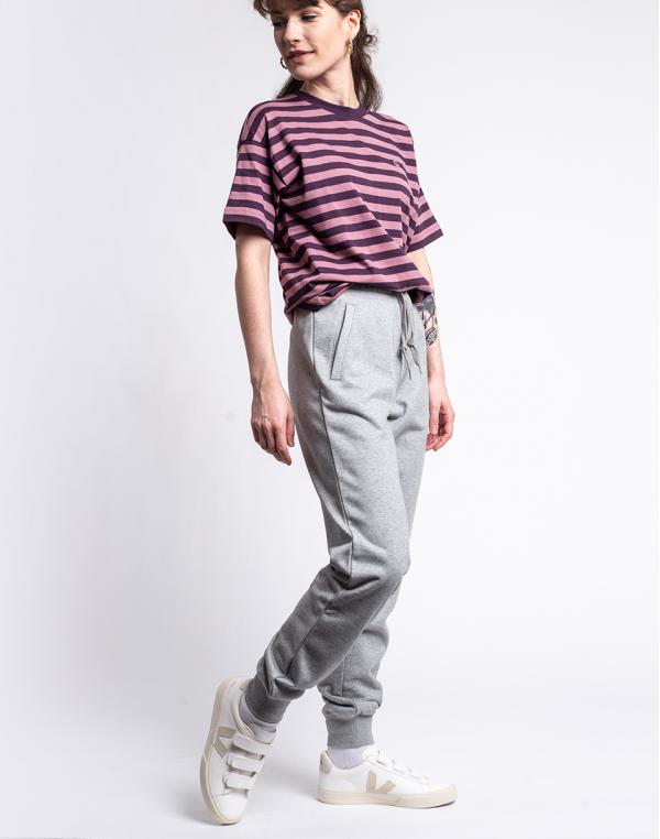 Carhartt WIP W' Script Embroidery Swt Pant Grey Heather / White L