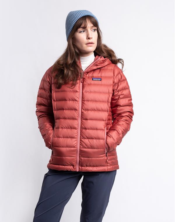 Patagonia W's Down Sweater Hoody Rosehip XS