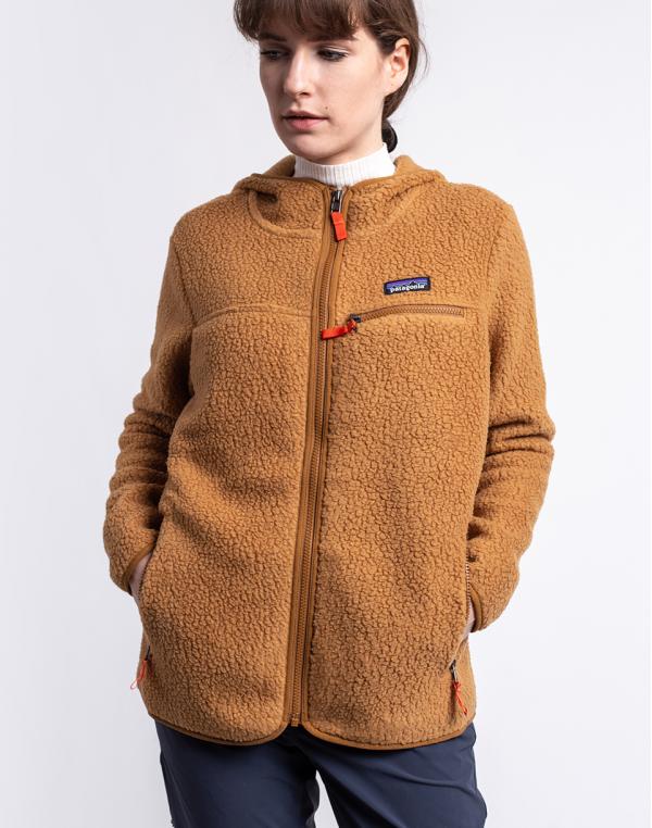 Patagonia W's Retro Pile Hoody Nest Brown S