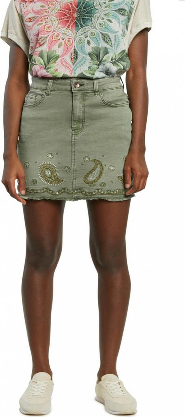 Fal Billi Jeans Sukně Desigual