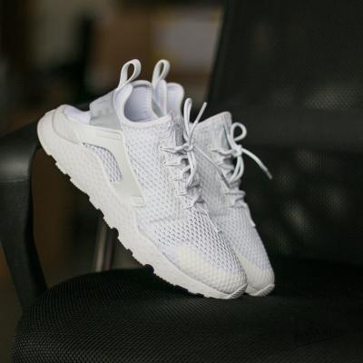 Nike Wmns Air Huarache Run Ultra BR White/ White-Pure Platinum