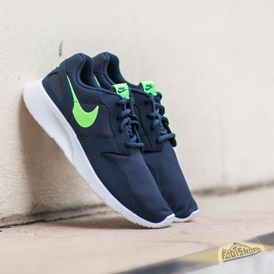 Nike Kaishi (GS) Obsidian/ Voltage Green-White