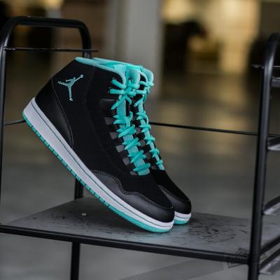 Jordan Executive Black/ Hyper Turquoise White