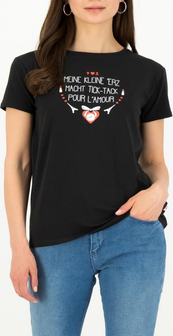 Tic Tac Tee Simply Black Triko Blutsgeschwister