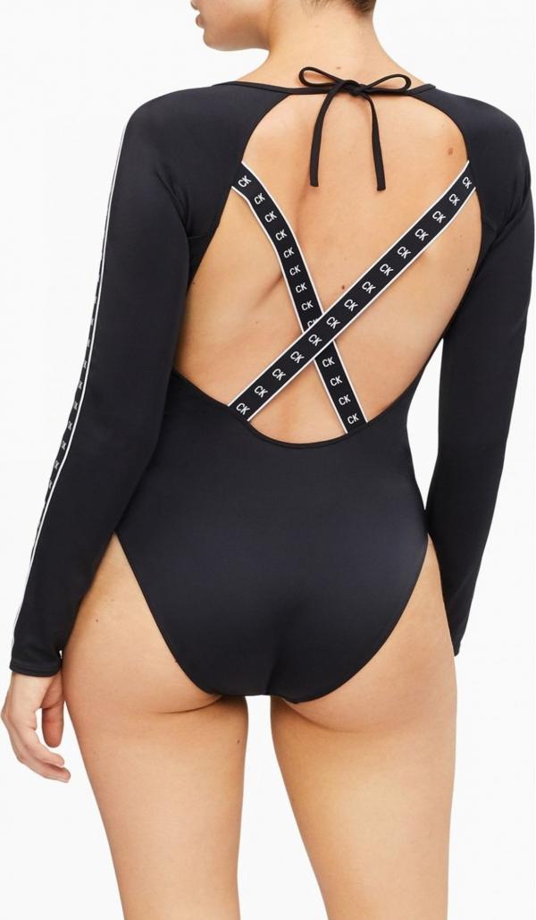 Long Sleeve One Piece Jednodílné plavky Calvin Klein