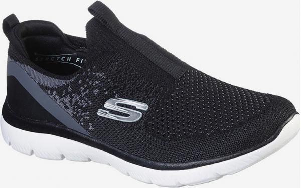 Summits Daily Flourish Black Slip On Skechers