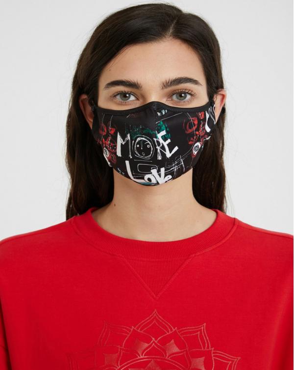 Mask Lettering Rouška Desigual