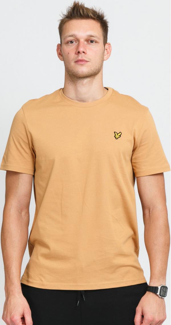 yle & Scott Plain T-shirt světle hnědé