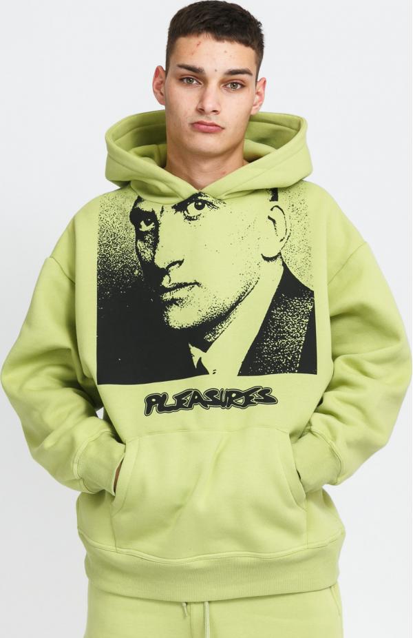 PEASURES Backbone Hoody zelená