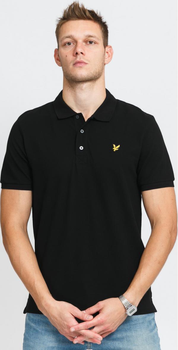 yle & Scott Plain Polo Shirt černé