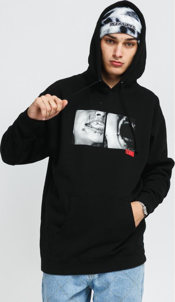 PEASURES Kinky Hoody černá