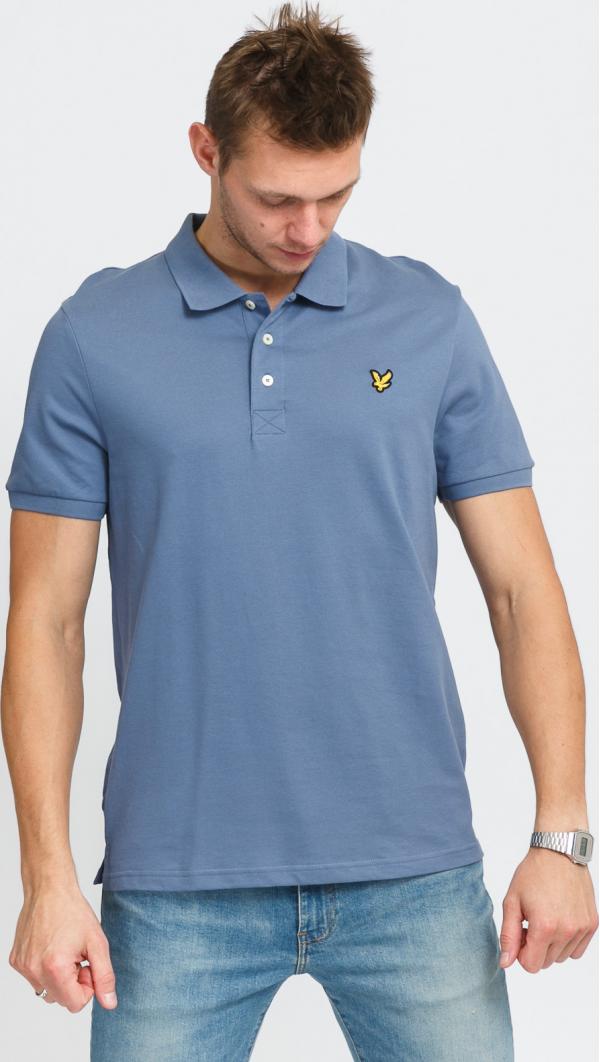 yle & Scott Plain Polo Shirt modré