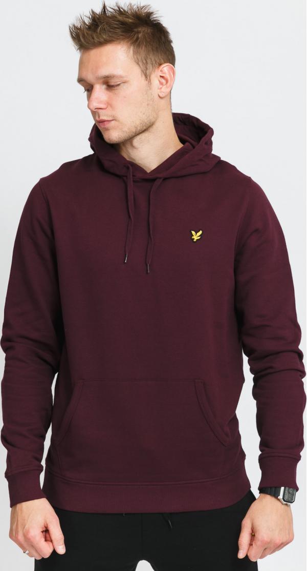 yle & Scott Pullover Hoodie tmavě vínová