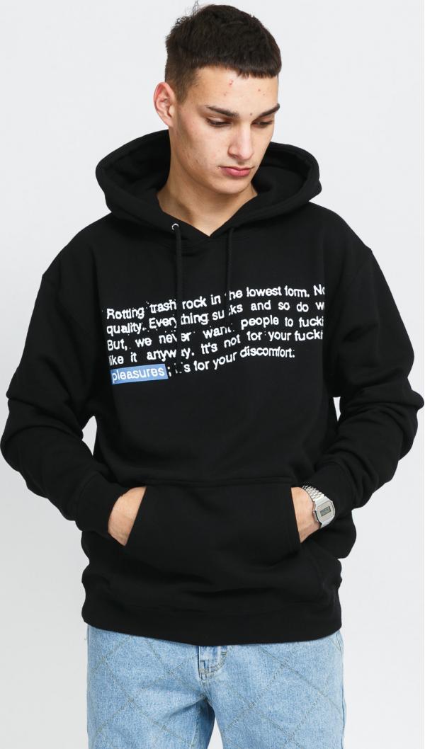 PEASURES Rotting Hoody černá